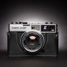 Genuine Leather Half Camera Case Bag Cover Handmade For Olympus 35SP Film Camera