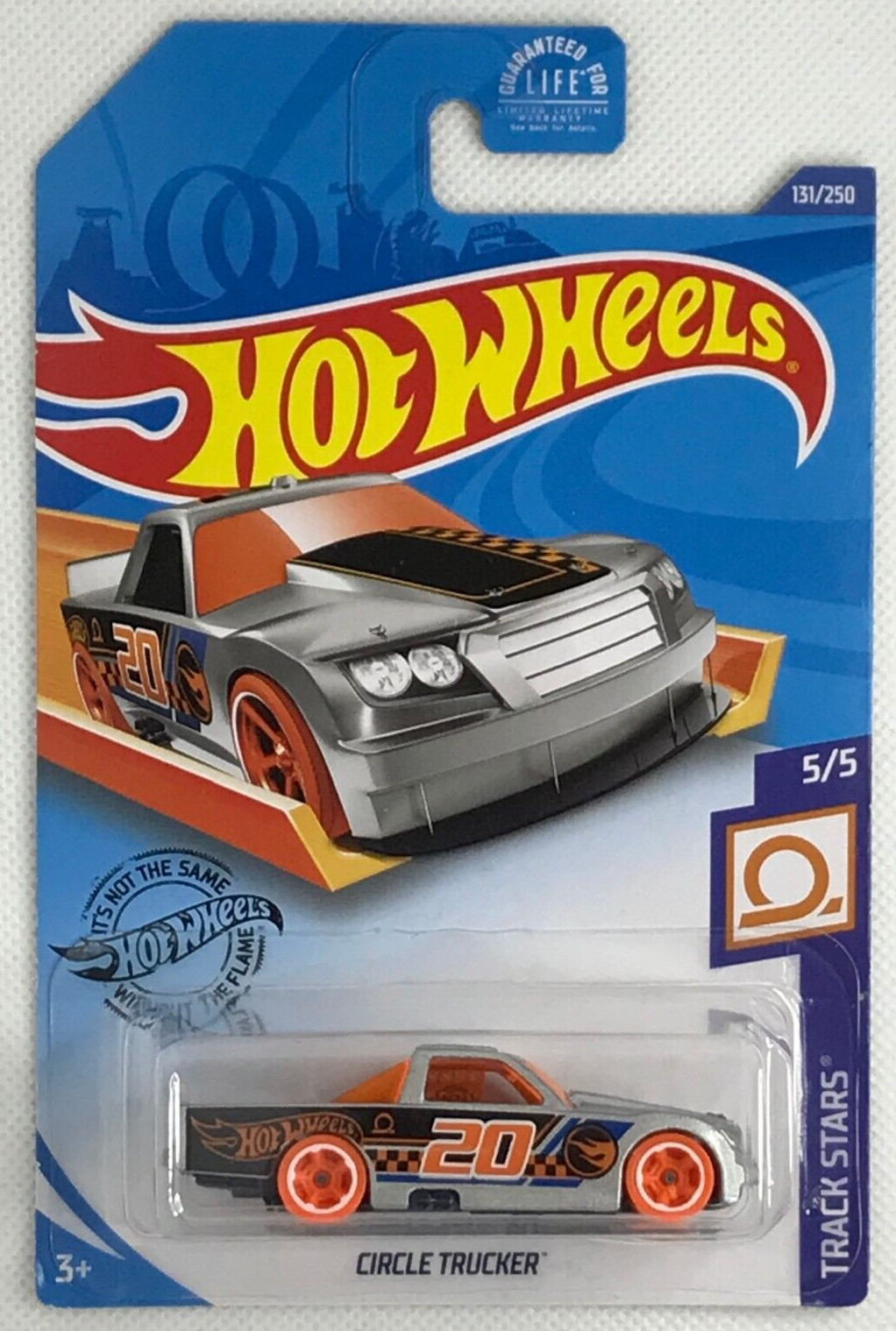 2020 Hot Wheels Treasure Hunts Circle Trucker Track Stars Collector #131 / 250