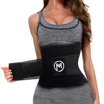 Waist Trimmer for Women and Men - Sweat Bands for Stomach - Sweat Belt for Hi...