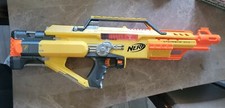 RARE NERF STAMPEDE ECS w CLIP WORKS YELLOW