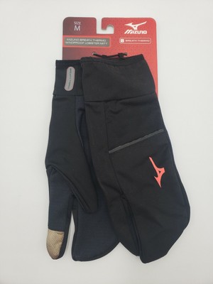 mizuno running breath thermo windproof lobster mittens