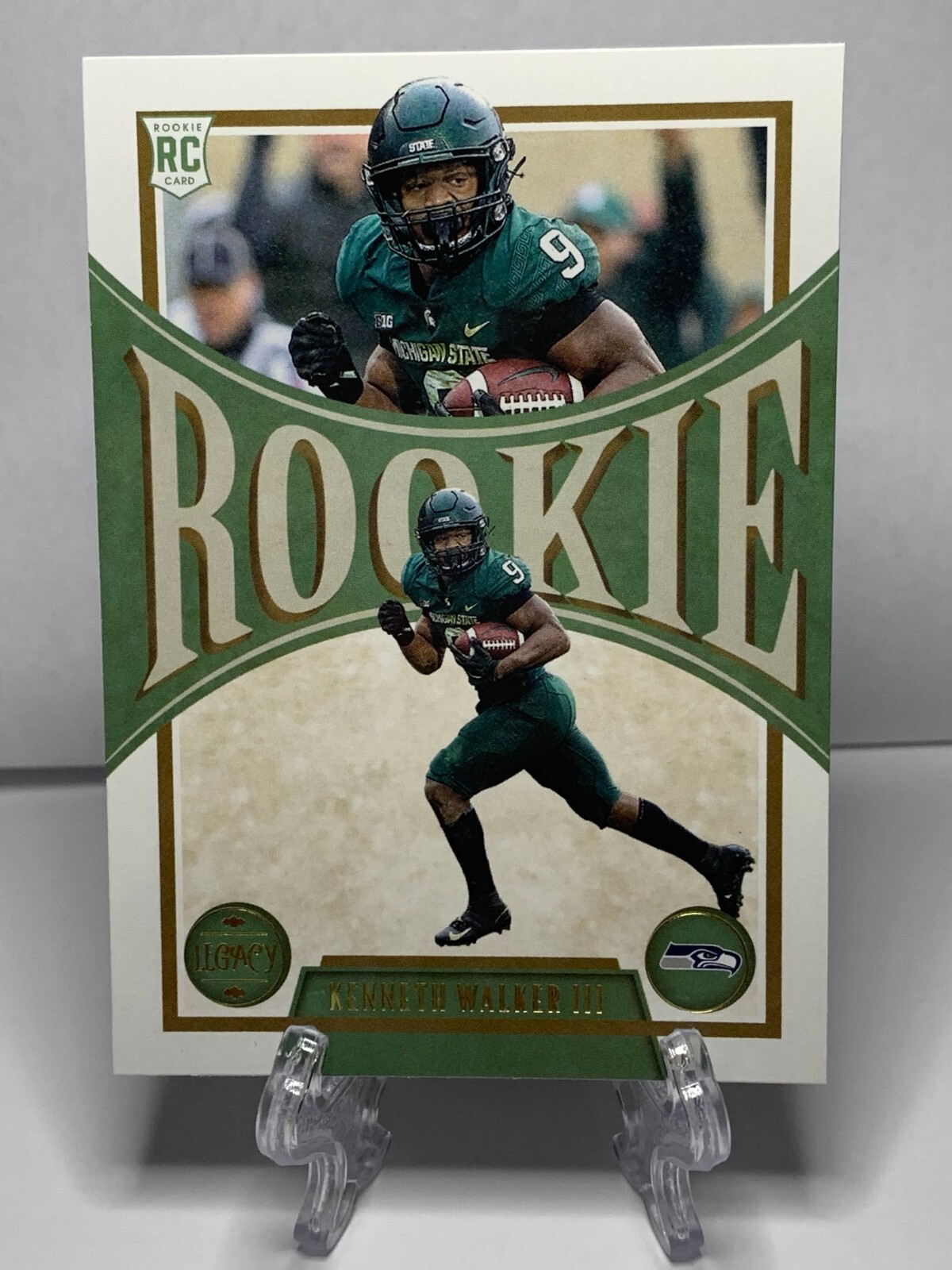 Kenneth Walker III 2022 Panini Legacy Rookie # 158 RC Seattle Seahawks Base!!!!!
