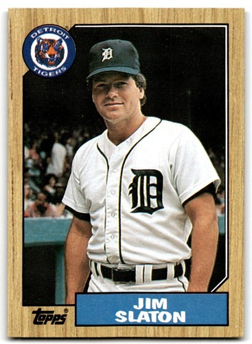 1987 Topps Jim Slaton Detroit Tigers #432