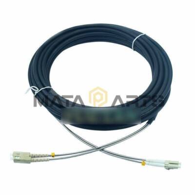 Outdoor Field Fiber Patch Cord  LC to SC LC-SC MM Multi-Mode Duplex Cable 20M #A
