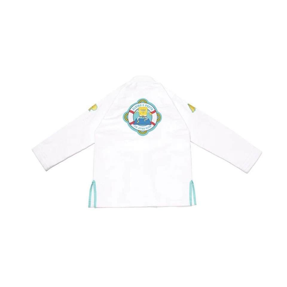 ALBINO & PRETO A&P B73 SPONGEBOB KIMONO GI Jiu-Jitsu Uniform With Bag 450 GSM - Image 2 of 4