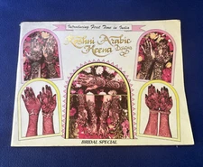 TATTOO  book ROSHNI ARABIC HEENA DESIGNS bridal spacial RESHMA M. HEMANI india