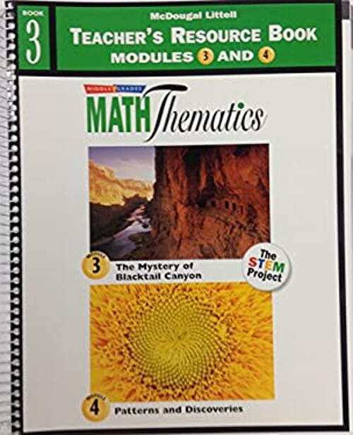Middle Grades MathThematics : Resource Book Modules 3 and 4 Hardc