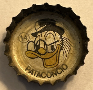 Vintage 14 Disney Pataconco Brazillian/Brazil Coca-Cola Coke bottle cap 1977