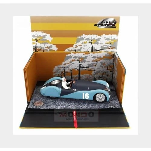 1:18 LE MANS MINIATURES Bugatti F1 Type 57S 45 #16 A.C.F. Gp 1937 118003-16M - Immagine 2 di 2