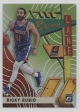 2019 Panini Donruss Optic Express Lane Lime Green Prizm /149 Ricky Rubio #4 0b7z