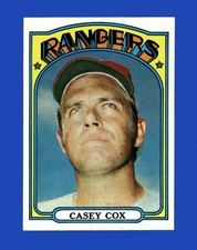 1972 Topps Set-Break #231 Casey Cox NR-MINT *GMCARDS*