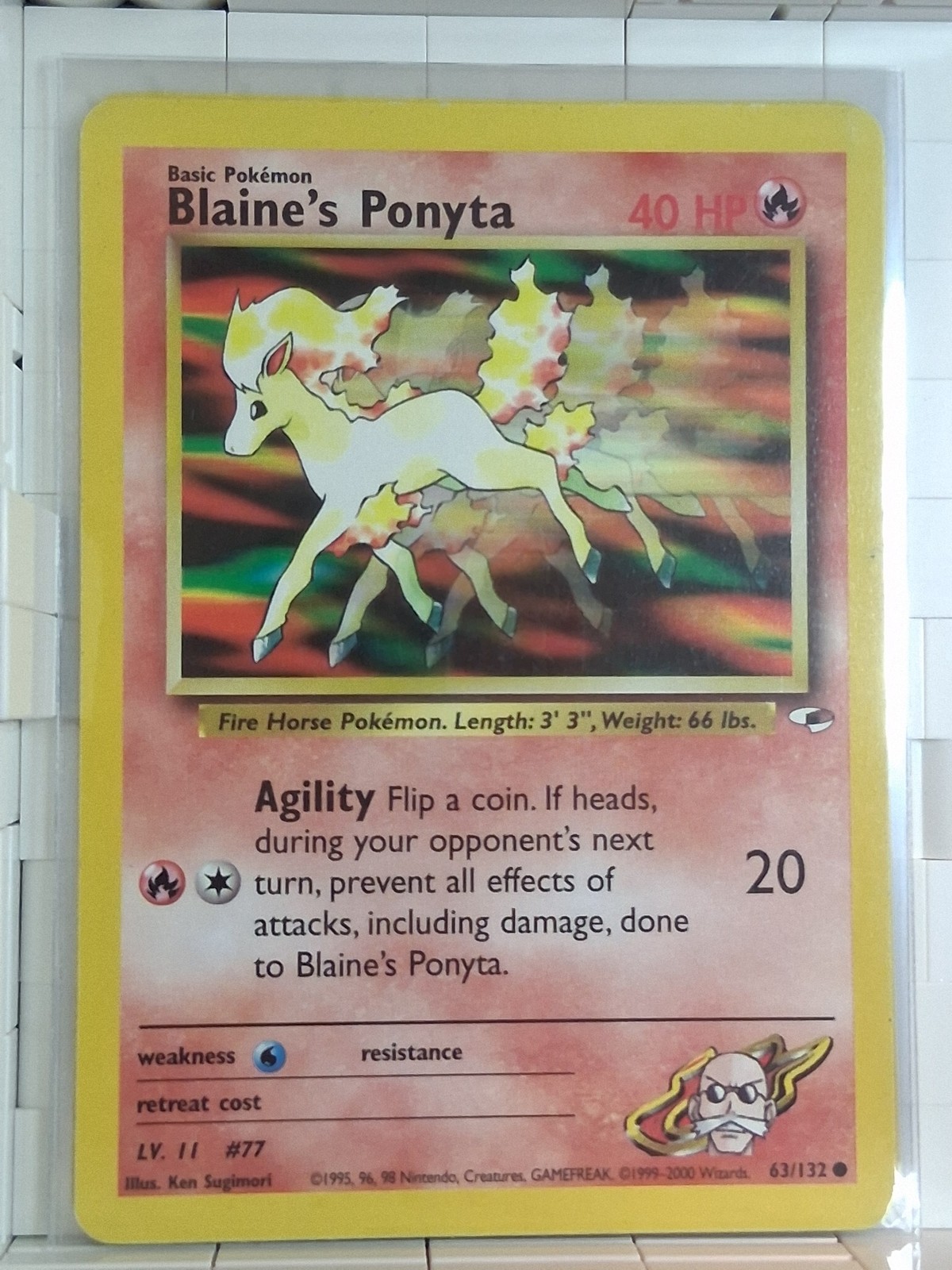 City Gym Decks Blaine's Ponyta
