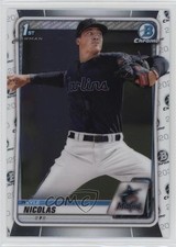 2020 Bowman Draft Chrome Kyle Nicolas #BD-64 0nr3