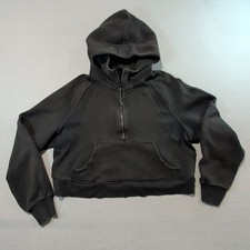Lululemon Scuba Oversized Half-Zip Hoodie Black Size M/L