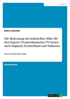 Katrin Schmidt | Die Bedeutung Der Kulturellen NäHe FüR Den Export...