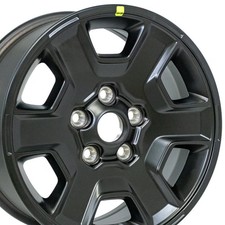 17 Jeep Gladiator Wheel Rim Factory Oem 9260 2021-2023 Satin Black