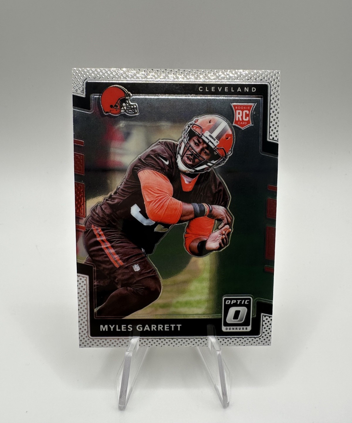 Myles Garrett Rookie Card Cleveland Browns 2017 Donruss Optic #106 NFL RC Base