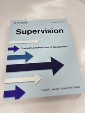 Supervision: Concepts and Practices of Manage...
