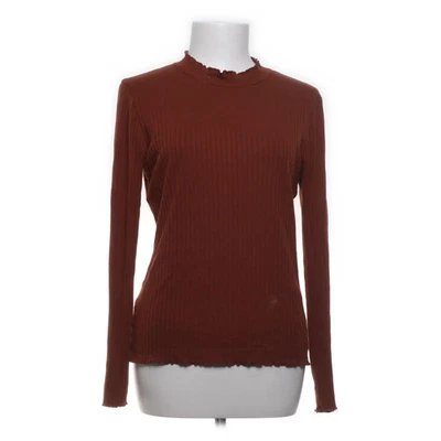 JDY, chemise à manches longues, taille : L, marron, unicolore, tricot côtelé,... - Photo 1/4