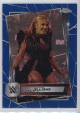 2025 Topps Chrome WWE Blue Refractor 10/150 Isla Dawn #64 9e1