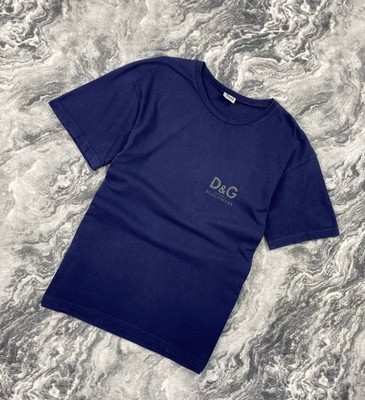 トップス 90s dolce&gabbana j&ans dark navy shirt Vintage Dolce & Gabbana Beachwear T-Shirt 90s Men Size M Blue | eBay