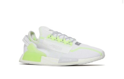 Size 8.5 - adidas NMD_R1 V2 White Signal Green