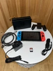 Nintendo Switch Console Neon Blue/Red Bundle with Dock, Charger & FIFA 23 Game