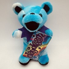 NWT Vintage Grateful Dead Beanie Bear DAY DREAM Plush Liquid Blue 1998