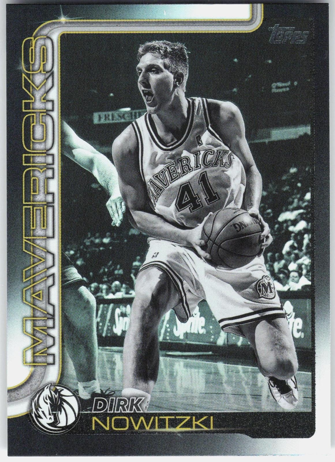 2025-26 Topps #252 Dirk Nowitzki Blackout