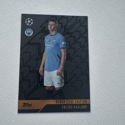 2022-23 Topps Now UCL Erling Haaland Black Edge Edition