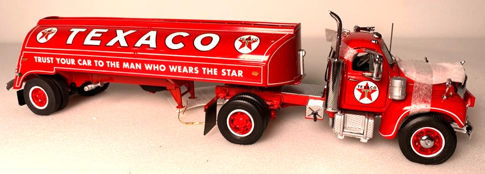Petrolero de combustible Franklin Mint Mack B-61 Texaco semiescala 1:43 INV# 5895 Foto 4 de 4