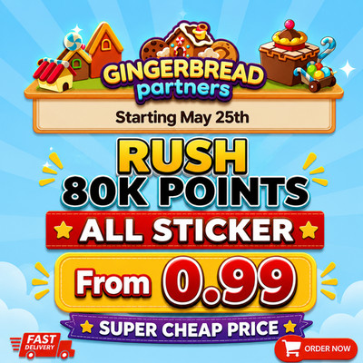 MOGO Stickers Go For Monopoly Go PARTNERS & ALL 1-6 ) INSTANT SERVICE  24/7