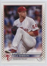 2022 Topps Series 1 Wal-Mart Gold Star Kyle Gibson #57 11ur