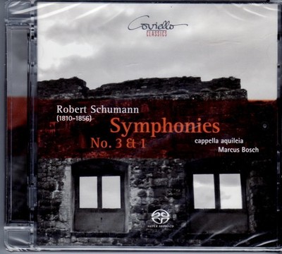 SCHUMANN: SYMPHONIES No. 3 & 1  SACD (NEU / OVP) MARCUS BOSCH & CAPELLA AQUILEIA