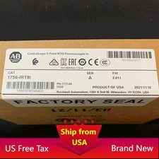 New Allen Bradley AB 1756-IRT8I SER A ControlLogix 8 Point RTD Thermocouple