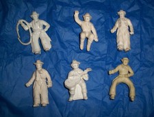 Marx Wild West play set figures Chubby cowboys