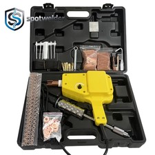 Uimoso Stud Welder Gun Auto Body Dent Repair Kit 800va W Puller Hammer