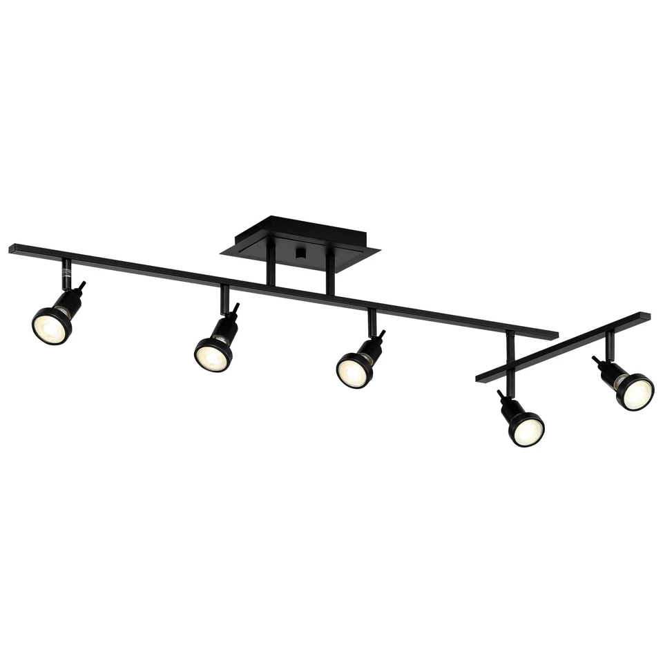 Access Lighting 52042LEDDLP Viper 5 luces 52"L LED riel fijo - plateado Foto 4 de 4