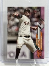 2020 Topps Mini Update Series Andrew Suarez #U-217 Pink /25 SP
