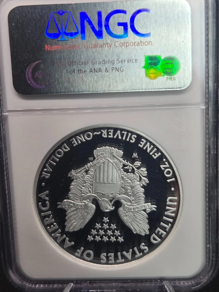 2008-W American Silver Eagle – NGC PF70 Ultra Cameo – Early Release - Image 2 of 4
