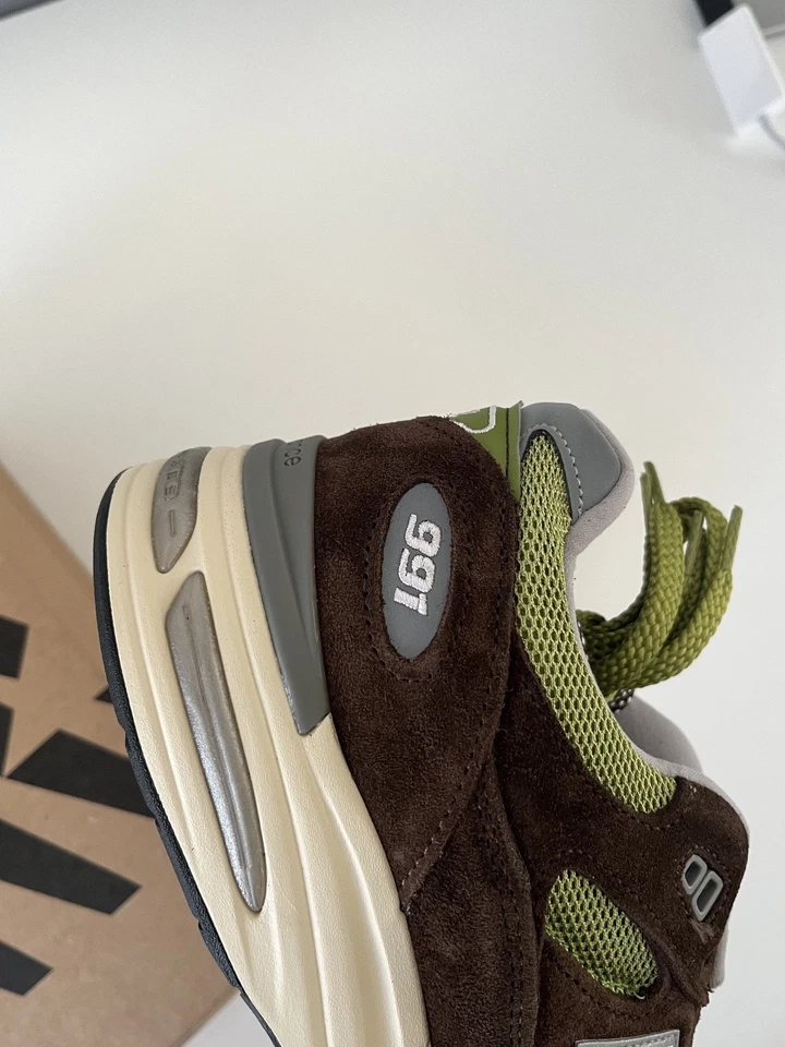 New Balance 991v2 Danielle Cathari Kith Reverse Matcha 44 1/2 - Photo 4/4