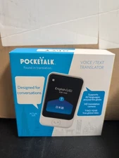 Pocketalk Plus Instant Two-Way VOICE TRANSLATOR with Camera & Image Translation
