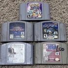 N64 Game Lot Pokémon Puzzle league Body Harvest Jet Force Gemini Madden Kobe