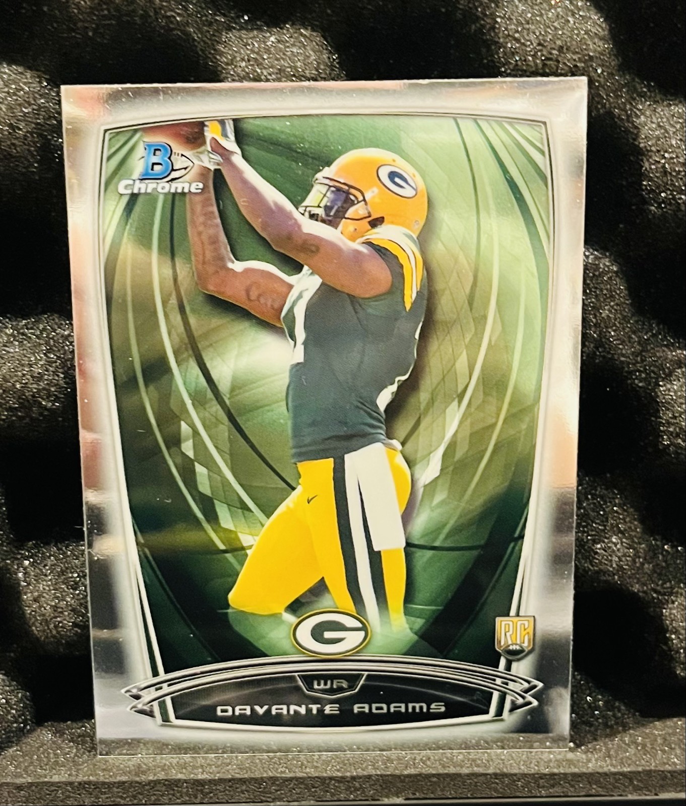 2014 Bowman Chrome - Davante Adams #197 Catching Facing Left (RC)