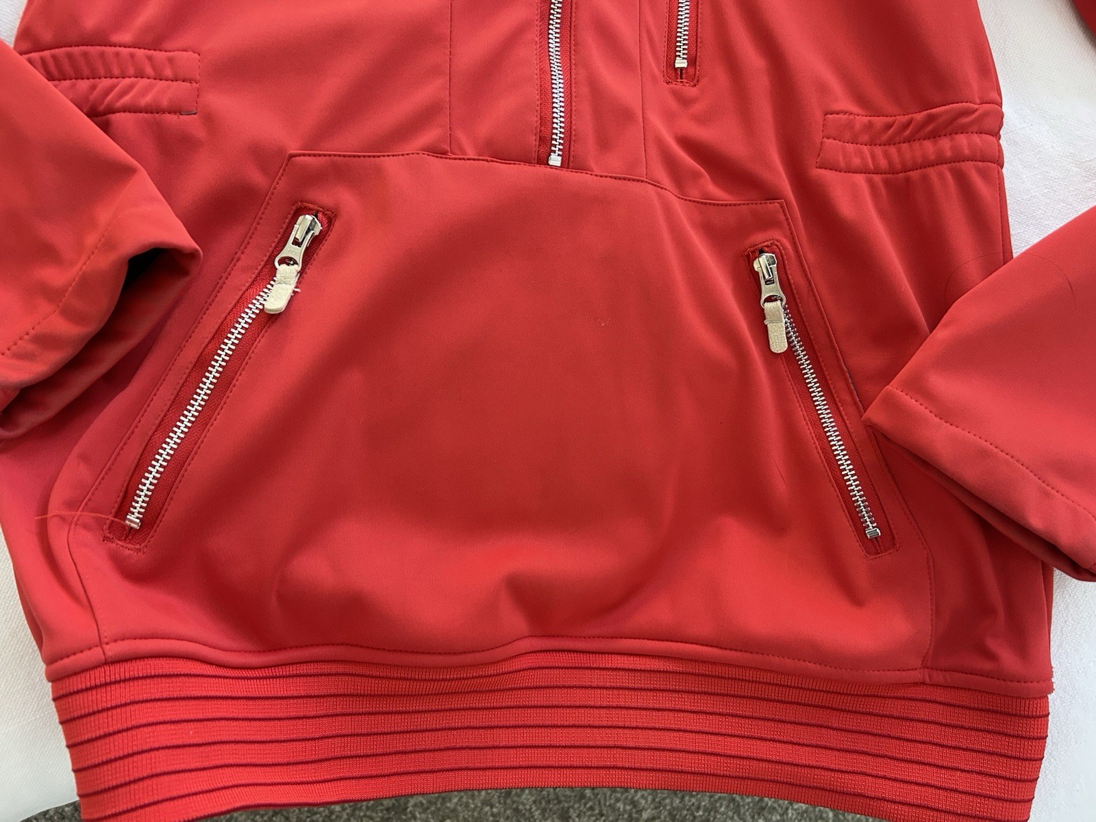 RIP CURL 5K Pullover Hooded Jacket Red Women’s  S… - image 3