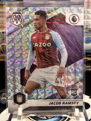 Jacob Ramsey 2021-22 Mosaic Premier League #126 Mosaic Prizm RC Rookie JB 12E