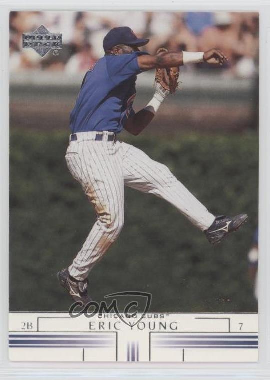 2002 Upper Deck Eric Young #302 0c4