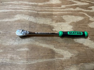Matco 3/8 Comfort Grip Ratchet BFR118G - (Green)