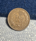 (#100483)   Indian Head Cent (Penny):  1901.  AU+   3.5 diamonds. — photo 2