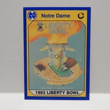 Notre Dame College Football Liberty Bowl Card 52 (C)